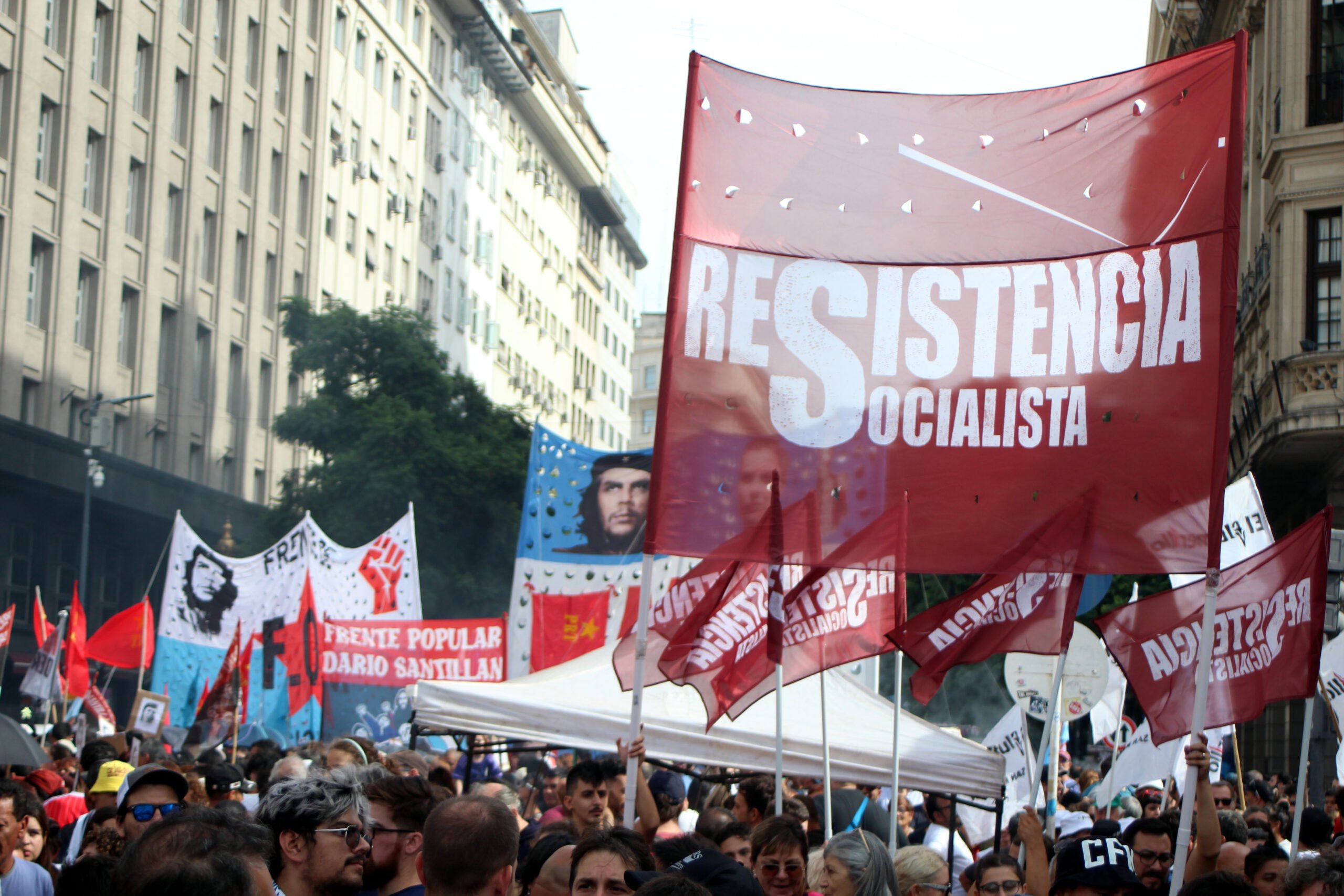 Resistencia Socialista en el 24 de marzo