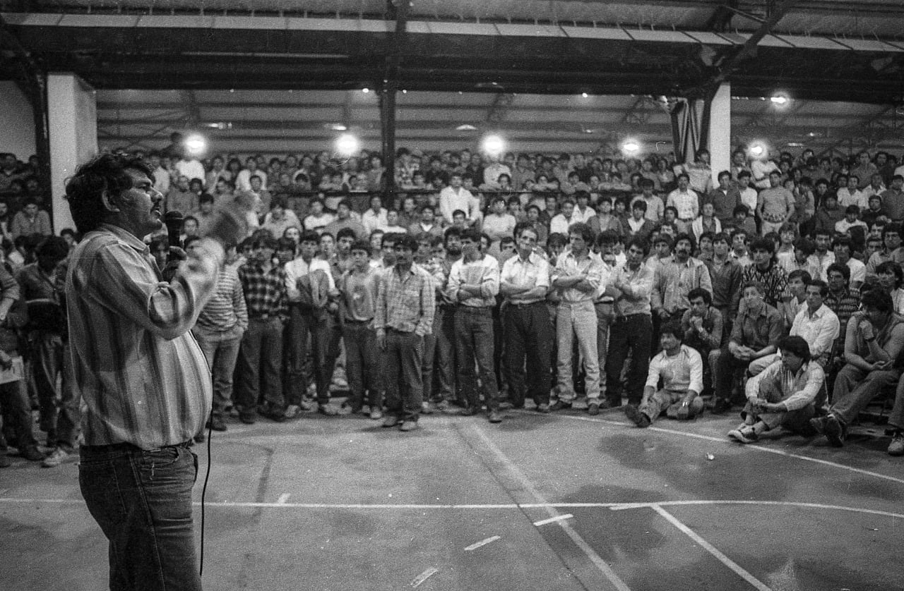 Asamblea de la UOCRA clasista.