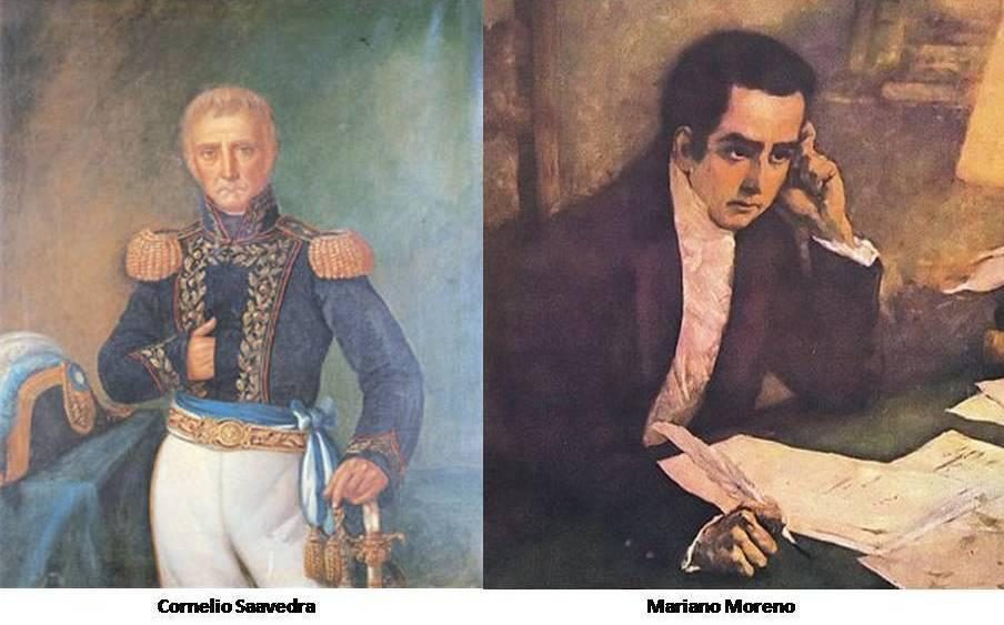 Las dos corrientes de la Revolución de Mayo