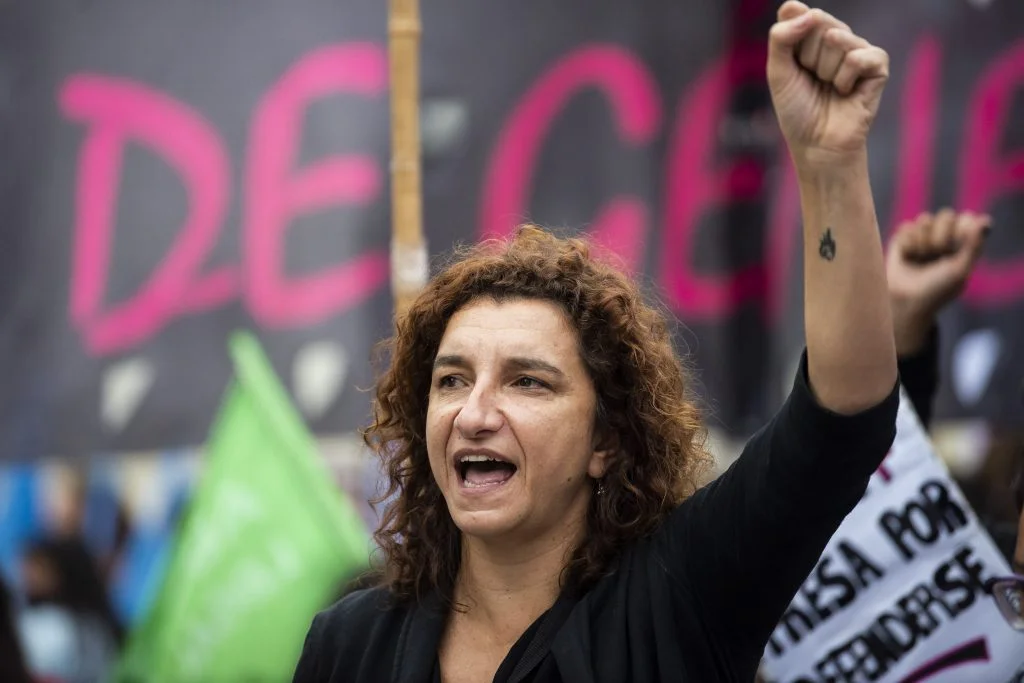 Vanina Biasi, precandidata a jefa de gobierno porteño en la lista 'La unidad de los luchadores y la izquierda' y dirigente del Partido Obrero