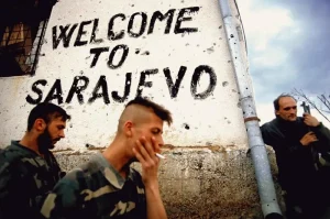 Guerra de Bosnia.