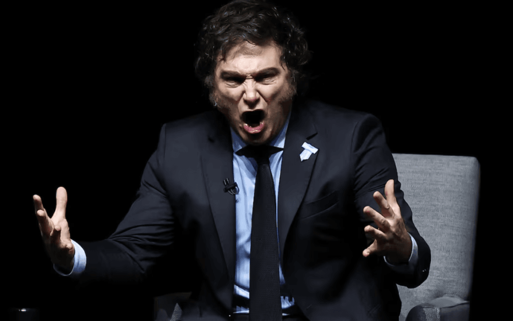 Javier Milei, cortesía El País.