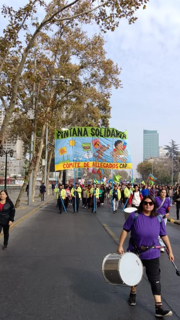 1° de mayo en Santiago de Chile. Resistencia Online
