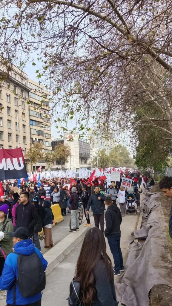 1° de mayo en Santiago de Chile